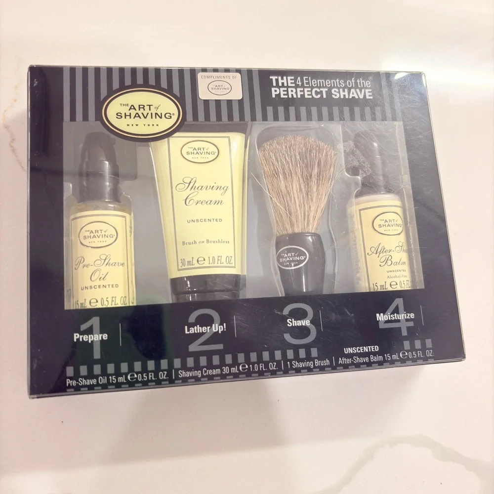 Art of Shaving Starter Kit 4 pcs Unscented